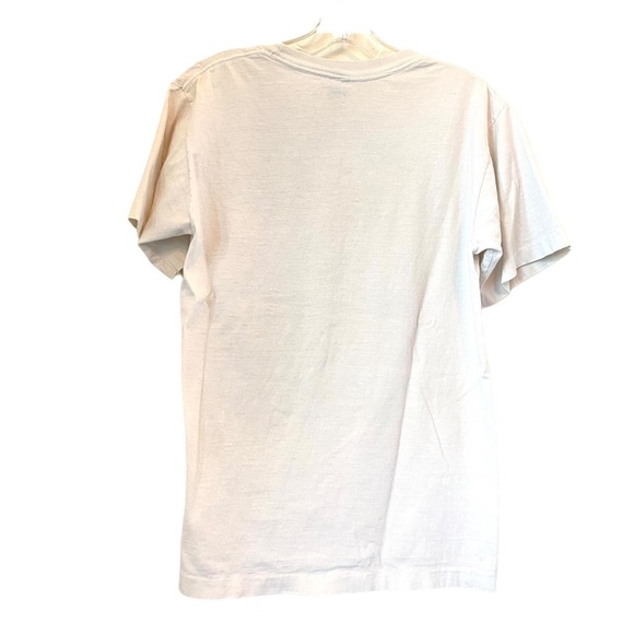 Hard Rock Cafe Los Angeles T-Shirt Tee White Single Stitch Anvil USA Large VTG - Picture 3 of 12